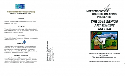 2015 Senior Art Exhibit ~ May 3-8, 2015
